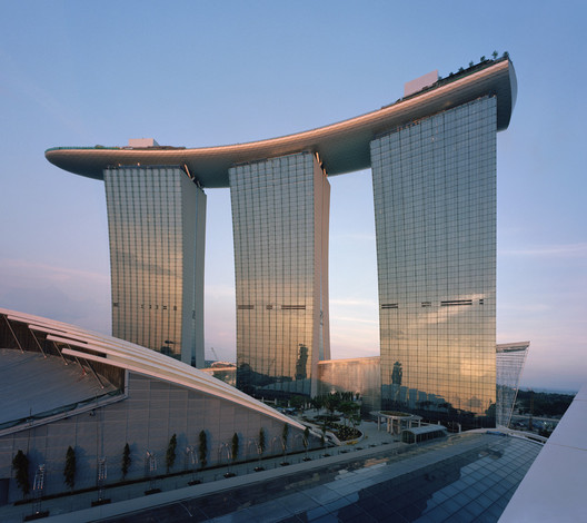 Marina Bay Sands à Singapour.